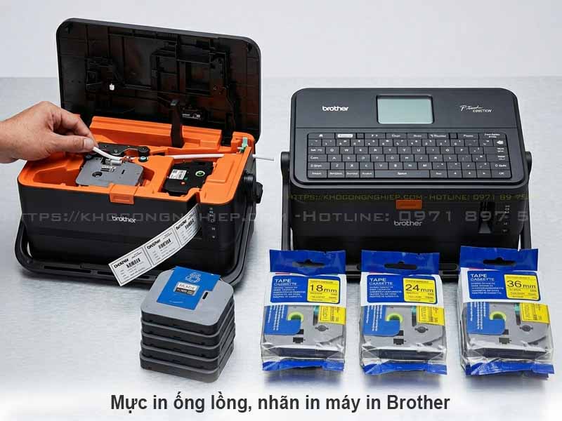 Máy in, nhãn in Brother