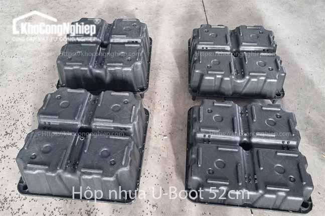 Hộp nhựa U-Boot 52cm – Giải pháp cho sàn nhịp lớn và công trình công nghiệp hiện đại