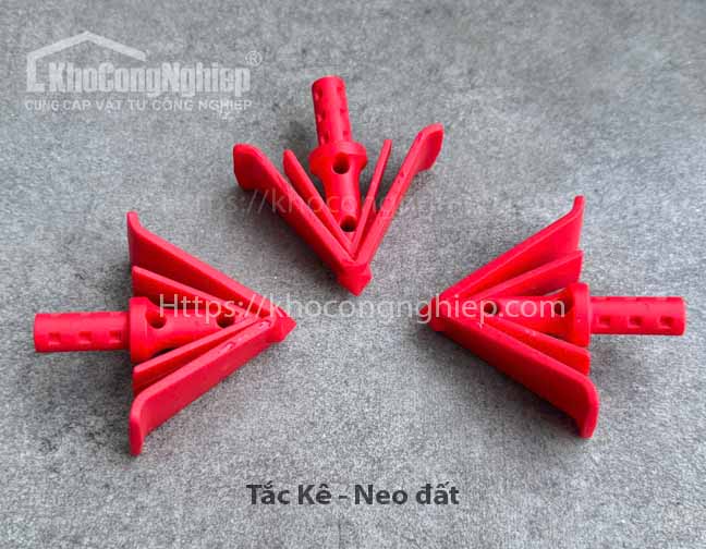 Tắc kê nhựa neo đất – Cố định chống gió cho cây trồng, lều bạt