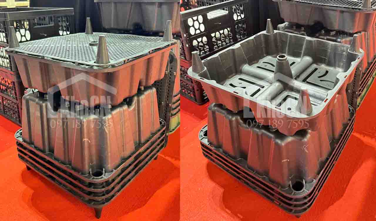Hộp nhựa U-Boot 46cm – Giải pháp sàn nhẹ cho biệt thự & nhà dân