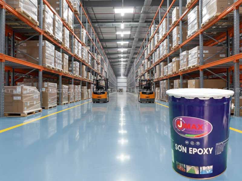 Giải pháp nền sàn và Sơn sàn Epoxy JMAX cho kho hàng hóa công nghiệp tại Việt Nam