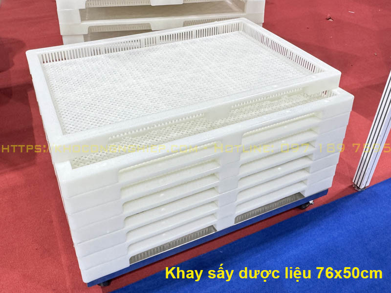 Khay sấy dược liệu cho ngành sấy - tối ưu cho máy sấy lạnh và máy sấy bơm nhiệt