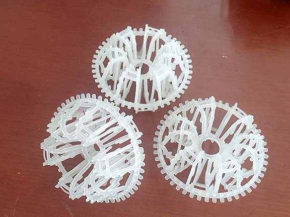 Giá thể cầu nhựa vi sinh D105