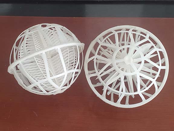 Giá thể cầu nhựa vi sinh D150