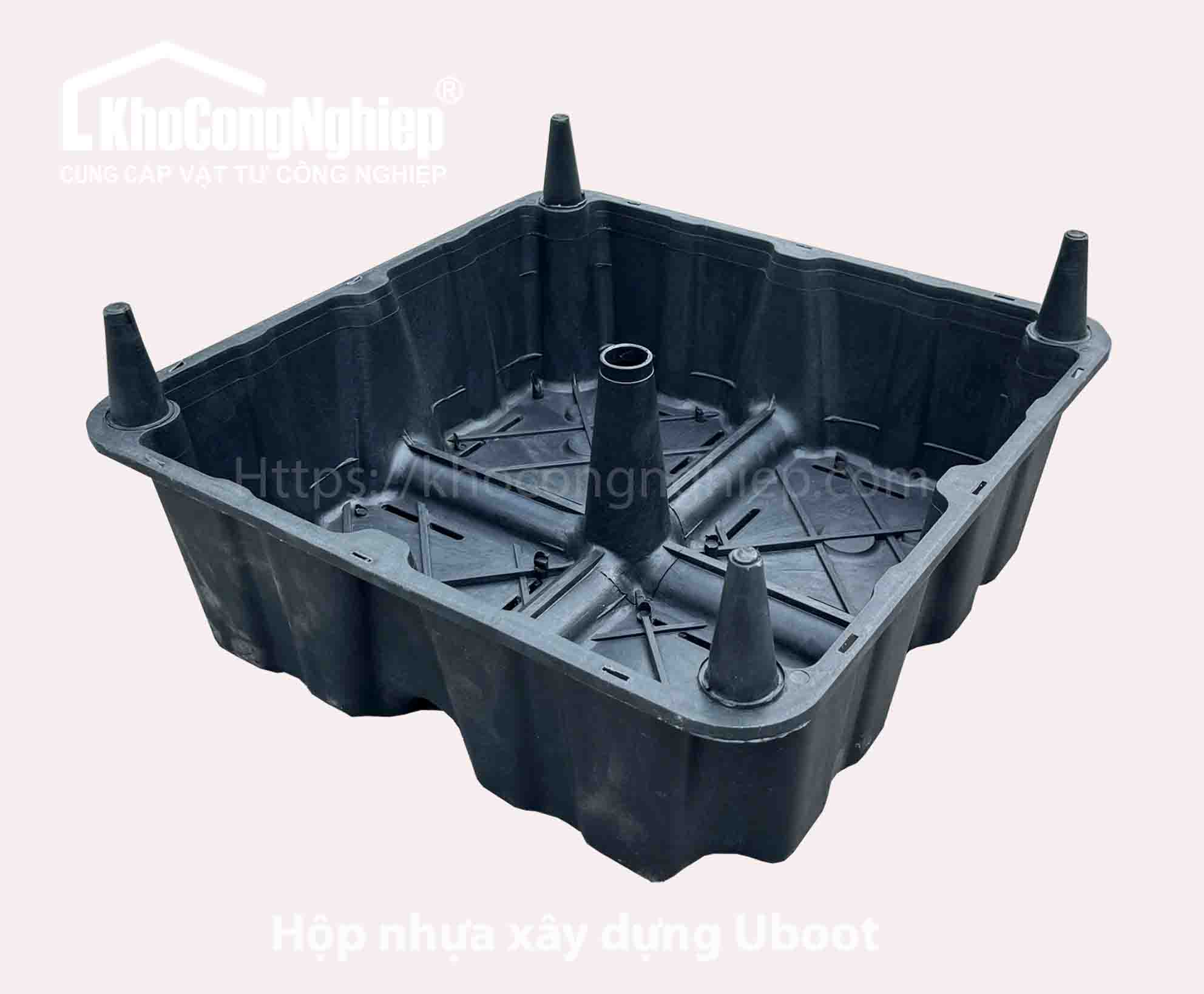 Hộp nhựa sàn rỗng U-boot 50cm chính hãng - Hình ảnh sản phẩm 1 chất lượng cao tại KHO CÔNG NGHIỆP. Xưởng sản xuất hộp nhựa Uboot uy tín, cung cấp sản phẩm đa dạng theo yêu cầu, chất lượng cao, giá cạnh tranh. Đội ngũ chuyên nghiệp, dịch vụ tận tâm. Liên hệ ngay để nhận báo giá và hợp tác!