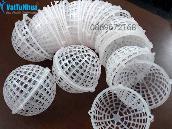 Giá Thể Vi Sinh Dạng Cầu D75mm