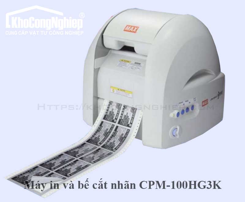 Máy in và bế cắt nhãn CPM-100HG3K