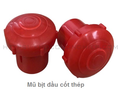 Nắp nhựa bịt đầu thép công trình chính hãng - Hình ảnh sản phẩm 4 chất lượng cao tại KHO CÔNG NGHIỆP. Nấm nhựa chụp đầu thép, mũ cốt thép phi 10–48mm dùng che chắn an toàn đầu cốt thép trong xây dựng, tránh gây thương tích và đảm bảo an toàn lao động tại công trình. Hàng sẵn đủ size, giao hàng toàn quốc.

