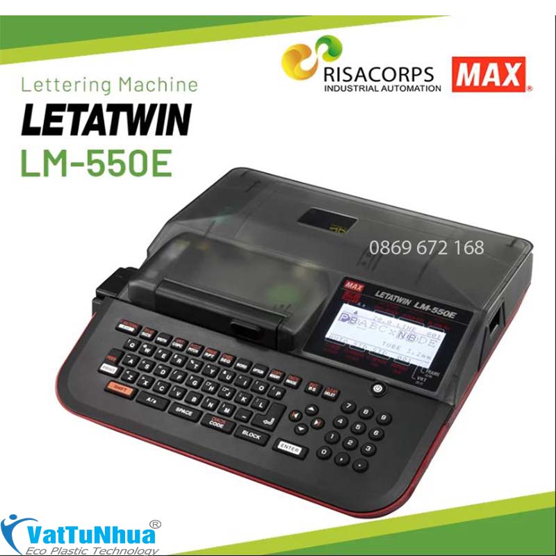 Máy in ống lồng đầu cos LM-550E